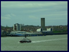 The town of Birkenhead from Albert Dock 